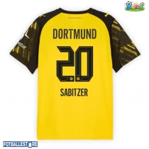 Borussia Dortmund Marcel Sabitzer #20 Hjemmedrakt 2025-26 Kortermet